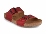 Haflinger Bio Sandale Andrea Rot/Braun/Dunkelrot