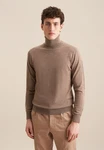 seidensticker Strickpullover Rundhals Braun/Khaki/Grau/Beige
