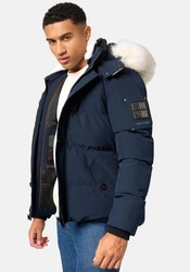 Stone Harbour Winterjacke Halvaar Dunkelblau/Blau/Hellblau