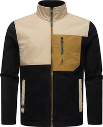 Ragwear Fleecejacke Flettcher Herren Basic Beige/Schwarz/Braun/Hellblau