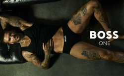 BOSS Unterhemd Tank Top RibClassic 3er Pack Schwarz
