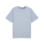 PUMA T-Shirt BMW M Motorsport Essentials+ Logo Herren Blau/Hellblau/Grau