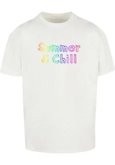 Merchcode T-Shirt Merchcode Herren Summer And Chill Rainbow Heavy Oversized Tee Regenbogen Merchcode T-Shirt Merchcode Herren Summer And Chill Rainbow Heavy Oversized Tee Regenbogen