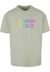Merchcode T-Shirt Merchcode Herren Summer And Chill Rainbow Heavy Oversized Tee Regenbogen