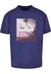 Merchcode T-Shirt Herren Lila/Dunkelblau/Fliederfarben