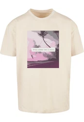 Merchcode T-Shirt Herren Beige/Rosa/Gelb/Lila/Khaki/Braun