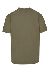 Merchcode T-Shirt Herren Fathers Day - Dad number 1 Heavy Oversize Tee Dunkelgrün/Khaki
