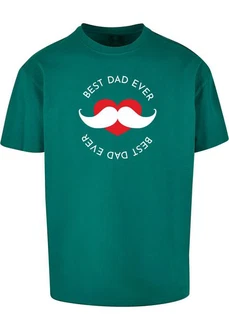 Merchcode T-Shirt Merchcode Herren Fathers Day - Best dad Heavy Oversize Tee Dunkelgrün/Grün/Türkis Merchcode T-Shirt Merchcode Herren Fathers Day - Best dad Heavy Oversize Tee Dunkelgrün/Grün/Türkis