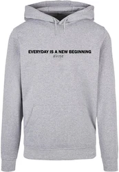 Merchcode Kapuzensweatshirt Hope Basic Hoody Grau/Hellgrau