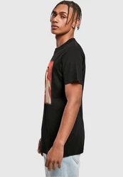 Merchcode Grand Miami T-Shirt Round Neck Rot/Orange/Schwarz