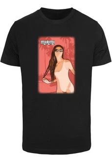 Merchcode Grand Miami T-Shirt Round Neck Rot/Orange/Schwarz Merchcode Grand Miami T-Shirt Round Neck Rot/Orange/Schwarz