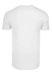 Merchcode Herren Caution Hot T-Shirt Round Neck Beige/Dunkelbraun