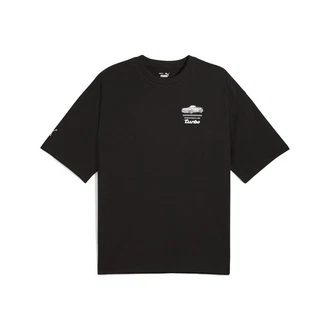 PUMA T-Shirt Porsche Legacy Graphic T-Shirt 1 Herren Schwarz/Dunkelblau