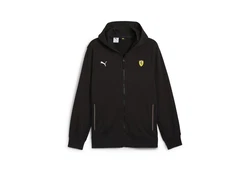 PUMA Sweatjacke Scuderia Ferrari HP Race Sweatjacke Herren Rot/Schwarz