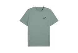 PUMA T-Shirt Essentials No. 1 Logo Grün/Dunkelgrün/Hellgrün