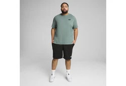 PUMA T-Shirt Essentials No. 1 Logo Grün/Dunkelgrün/Hellgrün