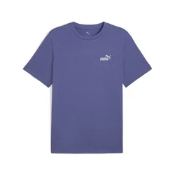 PUMA T-Shirt Essentials No. 1 Logo Lila/Dunkelblau