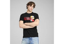 PUMA T-Shirt Scuderia Ferrari HP Race Graphic T-Shirt 1 Schwarz/Mischfarben