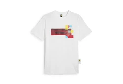 PUMA T-Shirt Scuderia Ferrari HP Race Graphic T-Shirt 1 Weiß