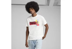 PUMA T-Shirt Scuderia Ferrari HP Race Graphic T-Shirt 1 Weiß