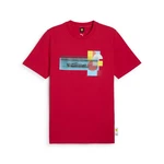 PUMA T-Shirt Scuderia Ferrari HP Race Graphic T-Shirt 1 Dunkelrot/Rot/Bordeaux