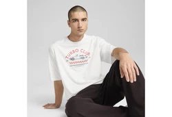 PUMA T-Shirt Porsche Legacy Graphic Herren Weiß