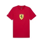 PUMA T-Shirt Scuderia Ferrari HP Race Big Shield T-Shirt Herren Rot