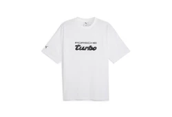 PUMA T-Shirt Porsche Legacy Essentials T-Shirt Herren Weiß/Grau/Rot/Creme