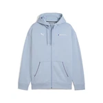 PUMA Sweatjacke BMW M Motorsport Essentials+ Fleecejacke mit Kapuze Herren Blau/Hellblau