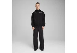 PUMA Sweatjacke BMW M Motorsport Essentials+ Fleecejacke mit Kapuze Herren Schwarz/Grau