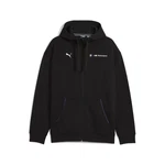 PUMA Sweatjacke BMW M Motorsport Essentials+ Fleecejacke mit Kapuze Herren Schwarz/Grau