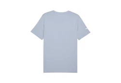 PUMA T-Shirt BMW M Motorsport Essentials Logo T-Shirt Herren Blau/Grau/Hellblau