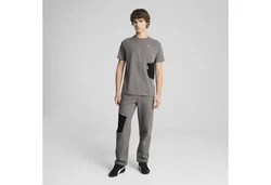 PUMA T-Shirt PUMATECH Herren Dunkelgrün/Dunkelgrau/Grau/Hellgrau/Khaki