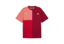 PUMA T-Shirt Scuderia Ferrari HP Race Lifestyle Rot/Dunkelrot