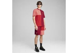 PUMA T-Shirt Scuderia Ferrari HP Race Lifestyle Rot/Dunkelrot