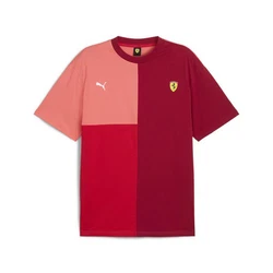 PUMA T-Shirt Scuderia Ferrari HP Race Lifestyle Rot/Dunkelrot