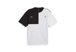 PUMA T-Shirt Scuderia Ferrari HP Race Lifestyle Schwarz/Mischfarben/Weiß/Beige/Rot