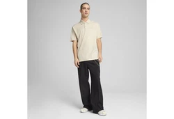PUMA Poloshirt Porsche Legacy ESS Polo Khaki/Beige/Weiß