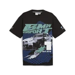 PUMA T-Shirt BMW M Motorsport Big Graphic T-Shirt Schwarz/Blau/Dunkelgrün