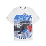 PUMA T-Shirt BMW M Motorsport Big Graphic T-Shirt Blau/Hellblau/Weiß