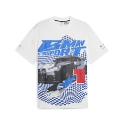 PUMA T-Shirt BMW M Motorsport Big Graphic T-Shirt Blau/Hellblau/Weiß
