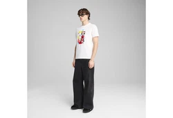 PUMA T-Shirt Scuderia Ferrari HP Race Graphic Herren Weiß