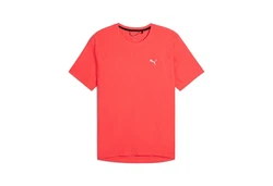 PUMA Laufshirt SEASONS T-Shirt Herren Rot/Orange