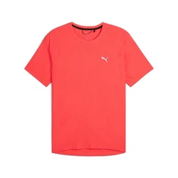 PUMA Laufshirt SEASONS T-Shirt Herren Rot/Orange