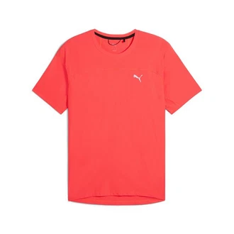 PUMA Laufshirt SEASONS T-Shirt Herren Rot/Orange PUMA Laufshirt SEASONS T-Shirt Herren Rot/Orange