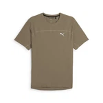 PUMA Laufshirt SEASONS T-Shirt Herren Dunkelgrün/Khaki