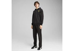 PUMA Hoodie Scuderia Ferrari HP Race Premium Hoodie Schwarz/Rot/Braun