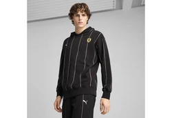 PUMA Hoodie Scuderia Ferrari HP Race Premium Hoodie Schwarz/Rot/Braun