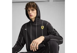 PUMA Hoodie Scuderia Ferrari HP Race Premium Hoodie Schwarz/Rot/Braun