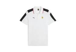 PUMA Poloshirt Scuderia Ferrari HP Race MT7 Herren Rot/Weiß